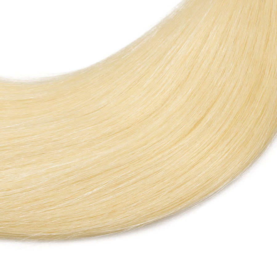 Blonde Hair Weave 3 Bundle Deals Silky Straight #613