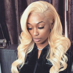Blonde T Part Lace Wig Body Wave