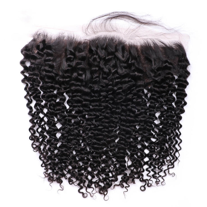 Raw Virgin Hair 13x4 Lace Frontal Kinky Curly
