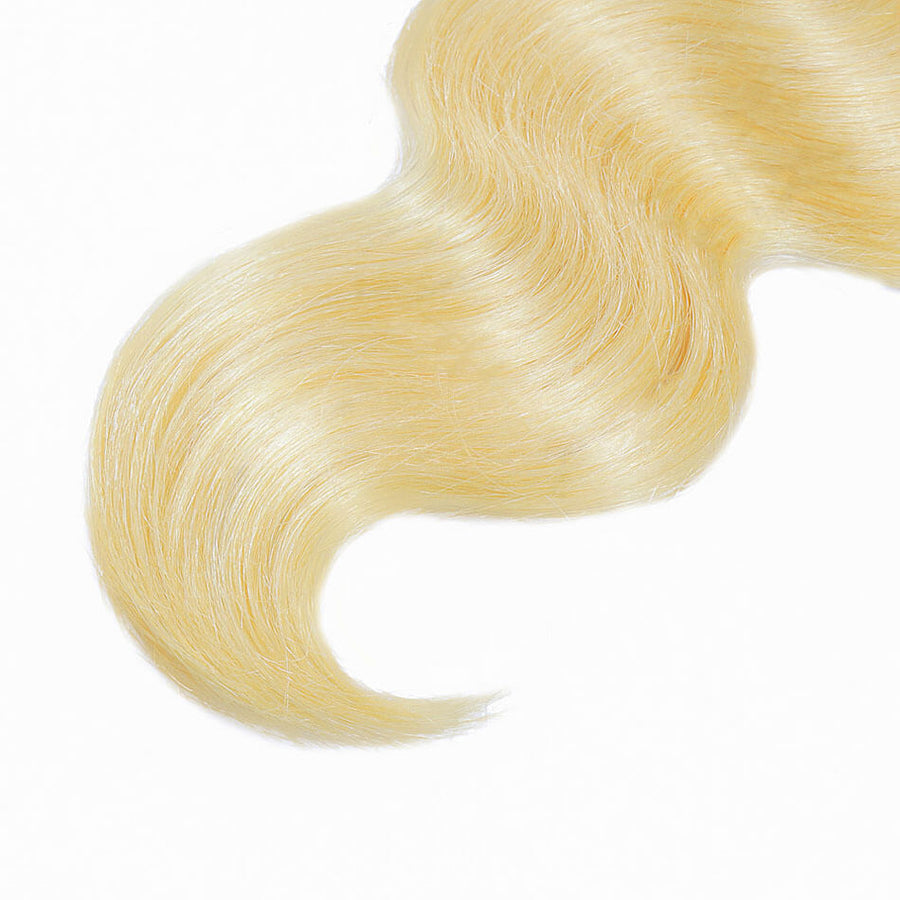 Blonde Hair Weave 3 Bundle Deals Body Wave #613