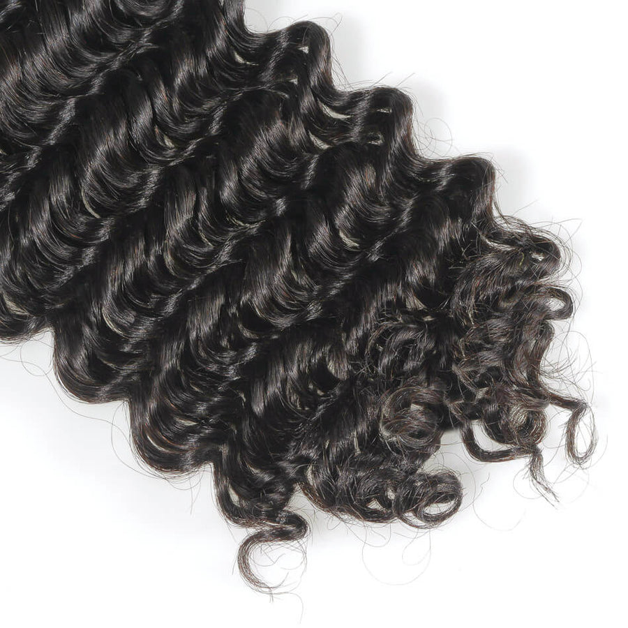 Remy Virgin Hair 4x4 Lace Closure Deep Wave